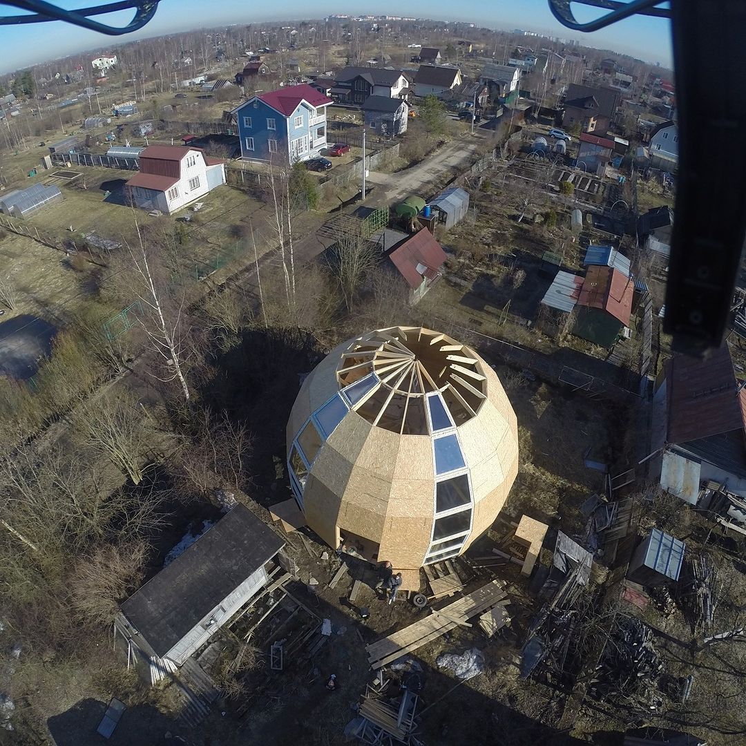 Gotowe domy kopułowe prosto z fabryki Kombodom